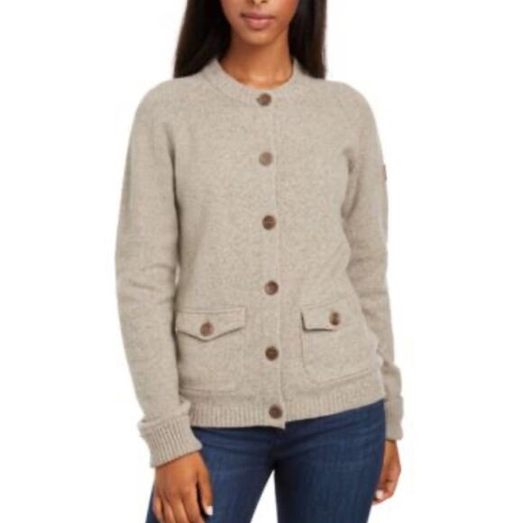 Fjällräven Sweaters - NEW FJALLRAVEN Greenland Re-Wool Cardigan in Driftwood